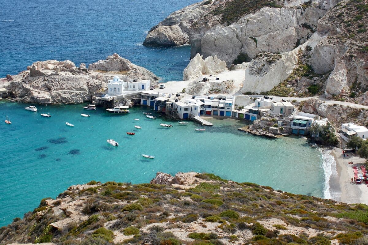 Sarakiniko coastline, Milos, Cyclades