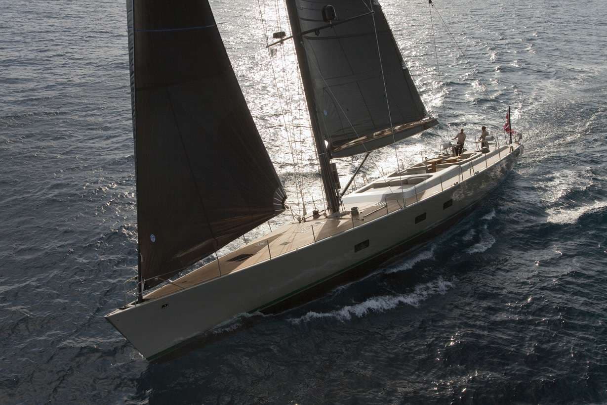 RUNNING ON FAITH, 30m sailing yacht
